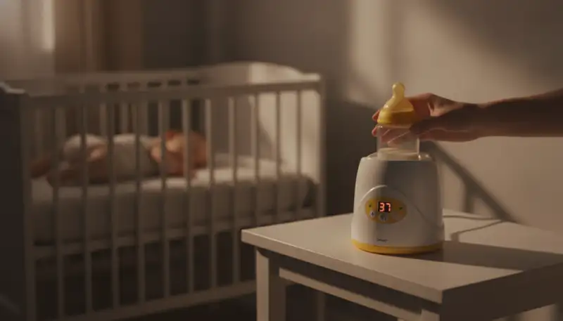 Intelligente Zeitschaltung für Babyflaschen