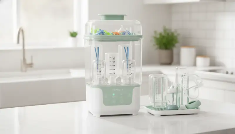 Keimfrei und trocken: Babyflaschen perfekt pflegen