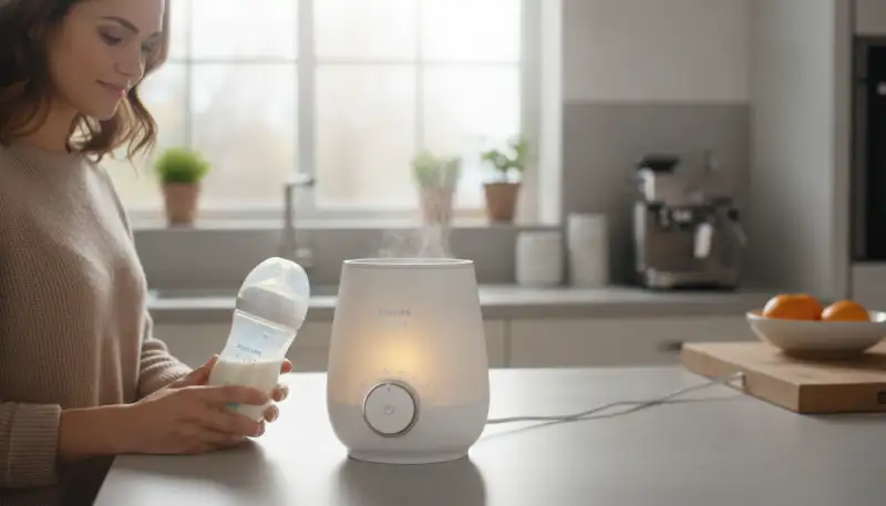 Muttermilch schonend wärmen: Der Timer-Trick