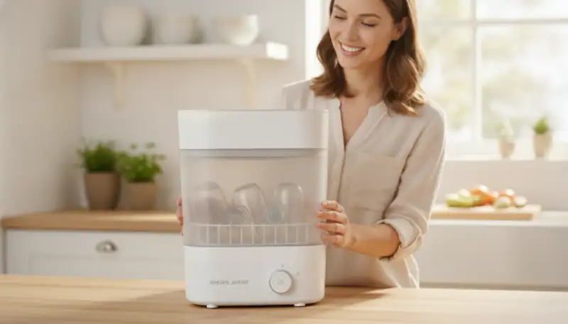 Perfekt vorbereitet: Sterilisator mit Trocknungsfunktion