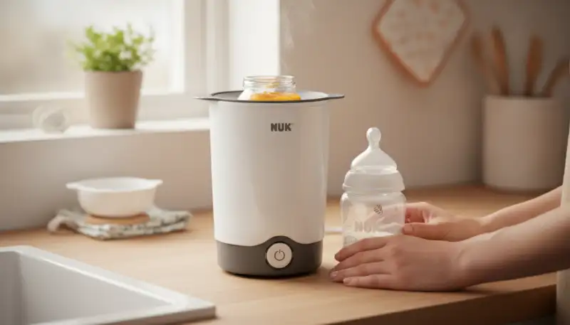 Schonende Erwärmung für Babynahrung